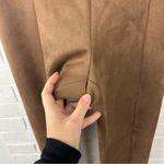 Loft  Faux Suede Ponte Legging Pants Size L Tall Photo 7