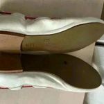 Hunter  Dominica White Leather Flats Pull Tie 8 Photo 8