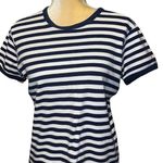 Cherokee  black and white striped top Photo 0