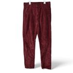 joe's jeans Joe’s Jeans Collection Corduroy Pants Oxblood Size 28 NWOT Photo 1