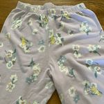 Disney Size Medium Vintage Store Winnie the Pooh Purple Floral Print Leggings Photo 2