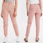 American Eagle  Corduroy Curvy Mom jeans PLUS SIZE 18 Pink Super Stretch Womens Photo 1