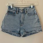 Abercrombie & Fitch High Rise Denim Shorts Photo 0