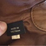 Coach  Crossbody Bag Womens Small Brown Leather Zip Top Shoulder Purse Logo Photo 3