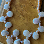 Freshwater Coin Pearl Necklace Size 18 Photo 0