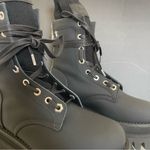 $1090 NEW RtA WOMEN'S COMBAT BOOTS THICK SOLE IN BLACK SZ 36 6 Photo 5
