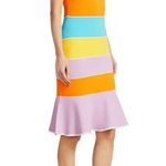 Tanya Taylor Noreen Colorblock Dress large Photo 14