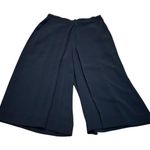 J.Crew  navy cropped wide leg dress pants Photo 0