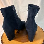 Allegra K  Women's Round Toe Side Zip Chunky Heel Ankle Boots Navy Blue Size‎ 10 Photo 11