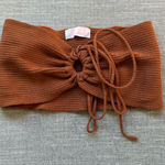 Brown Tube Top Size M Photo 0