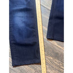 MOTHER The Mid Rise Dazzler Ankle Jeans Now Or Never Size 28 (29x23) Preppy Crop Blue Photo 9