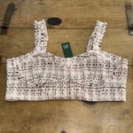 Wild Fable Woman’s  Blush Tweed Crop Tank Top Size XL Photo 5
