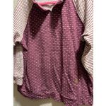 Maurice's Multicolored 1/4 Zip Top Woman’s Size XXL FLAWS Photo 3