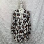 re:named Floral Boho Long Sleeve Mini Tunic Dress Size S Photo 1