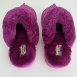Dearfoams Fireside by Genuine Shearling Slippers Women 8 Pink Sydney Scuffs Fur Photo 5
