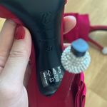 New roger vivier limited edition magenta Satin Bow d'Orsay Crystal Sphere Pump Size 6.5 Photo 6