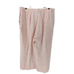 Ralph Lauren Lauren  Womens Linen‎ Cropped Pants Size 16 Pink Photo 1