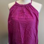 Knox Rose  Women's Magenta Pink Woven Halter Tank Top - Size XXL - NWT Photo 2