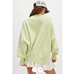 Free People New!  Easy Street Tunic sweater‎ Green, size S Photo 2
