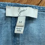 Joie  Womens Lace Up Chambray Dress, Denim Jean Blue Cotton blend Sz M Photo 7