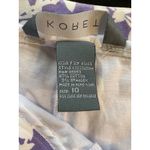 Koret Pants Women's 8 Stretch Zipper‎ Purple Floral Office Church 19" Inseam Size 28 Photo 5