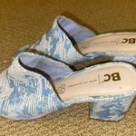 Blue And White Heels Size 8 Photo 0