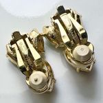 Givenchy Purple Crystal Tulip Clip-On Earrings Photo 5