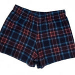 Eddie Bauer  Plaid Pajama Shorts - Blue and Red Photo 0