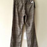Valfre Check Print Elastic Waist Pants Size Small NWT Tan Photo 3