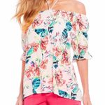 Sanctuary Red Stripe Sandy Ballet Tie Neck Top Photo 2