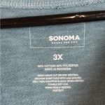 Sonoma Woman’s Plus Size T-Shirt Cozy Minimalist Casual Chic Sweat Dress Size 3X Photo 2