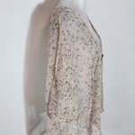 Keren Hart Natural Loose Knit Cardigan with Oversized Button Detail Size XXL Tan Photo 4