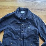 P & Co Black Denim Jean Jacket Men's XS Streetwear Moto Biker Workwear Vintage Photo 5