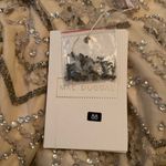 Mac Duggal  94071 Womens Beaded Fringe Quarter Sleeve Column Gown Dress Photo 15