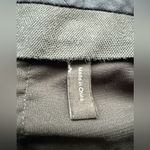 Theory Black Pleat Front Twill Wide Leg Pants 8 Photo 8