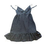 Vivienne Tam  black ruffled midi dress, size 1 Photo 0