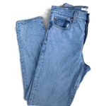Levi's Levi’s Premium Wedgie Straight Leg Light Wash Denim Jeans 26 Photo 0