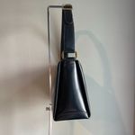 Gucci  Vintage Black Leather Shoulder Bag w/ Red Leather Interior - Preowned Photo 4