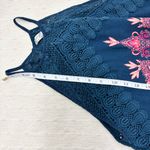 Free People Intimately  Dresses Shea Printed Navy Mini Dress Size S Photo 8