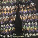 ZARA high waisted midi sequin skirt Photo 3