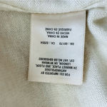 Anthropologie MOTH  Ivory Cream Ruffle Sweater Blouse with Sheer Sleeves Size M Photo 10