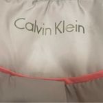 Calvin Klein Tan Quilted Utility Jacket Women’s Small Lightweight Zip Front Coat Photo 8