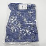 Free People Maybelle Navy Blue Floral Paisley T-shirt Photo 4