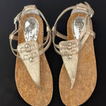 Gianni Bini  Metallic Gold Sandals Size 6.5 Photo 0