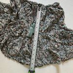 Princess Polly Green Floral Daisy Mini Skirt Women’s Size 6 | Boho Festival Tass Photo 5