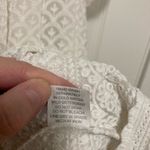 Melissa Odabash White Embroidered Pattern Lace Off Shoulder Swim Cover Up Size undefined Photo 5