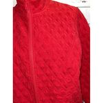 NTCO Nomadic Traders Quilted full zip jacket Large Lined‎ Red Christmas Puffer Photo 5