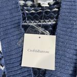 Croft & Barrow Womens Blue Open Front Cardigan Size Extra Large New With Tags Photo 4