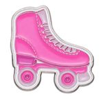 Hot Pink Roller Skate Enamel Lapel Pin Brooch NWT! 🩷🛼🩷 Photo 1