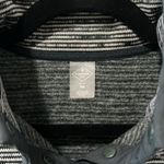 st. john's bay  Grey Mock Neck Long Sleeve Pullover, Size MP Photo 4